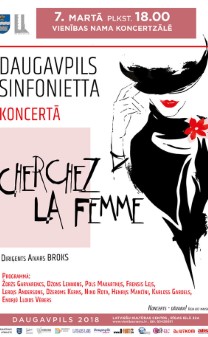 DAUGAVPILS SINFONIETTA В концерте CHERCHEZ LA FEMME
